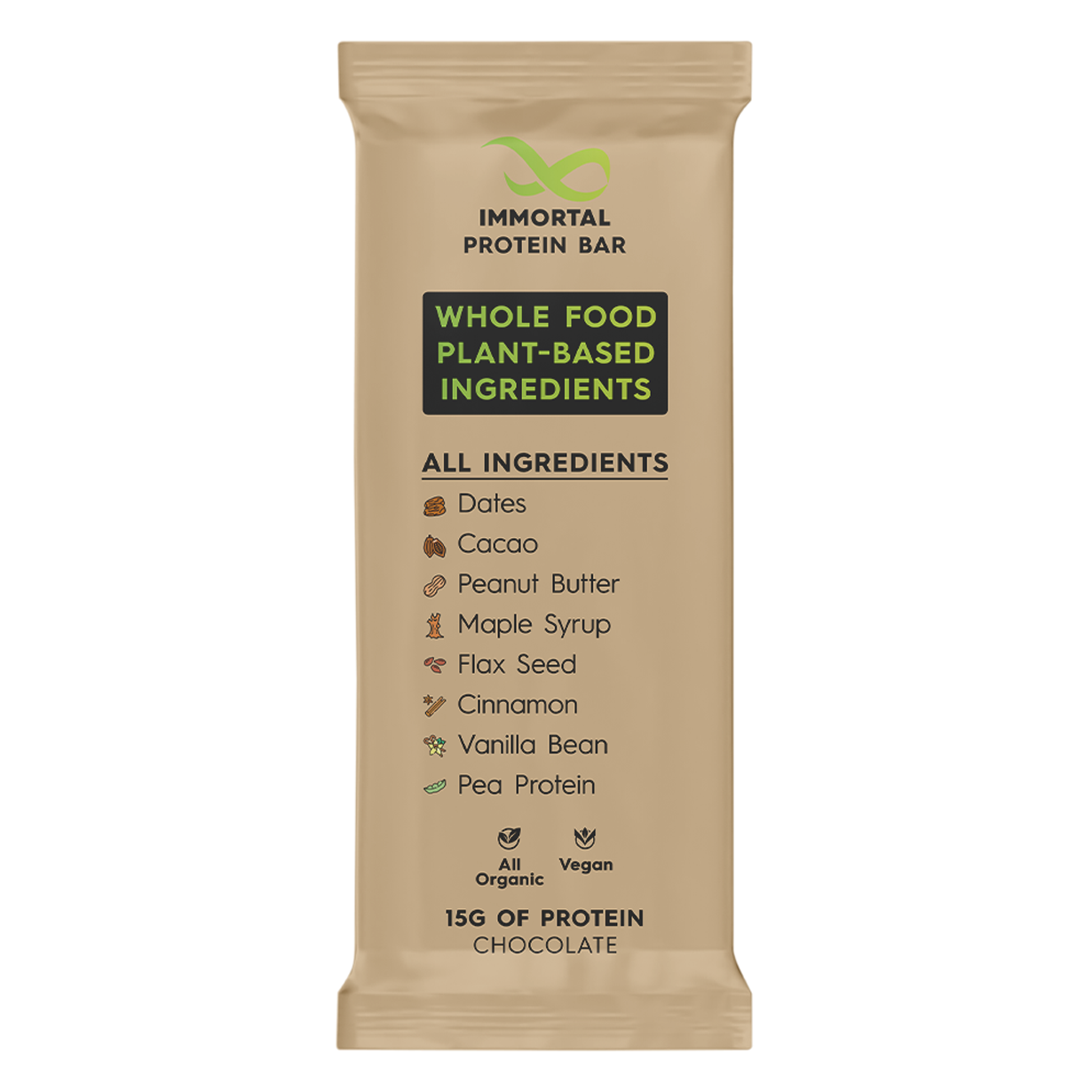Vegan Protein Bars-(12 Pack)