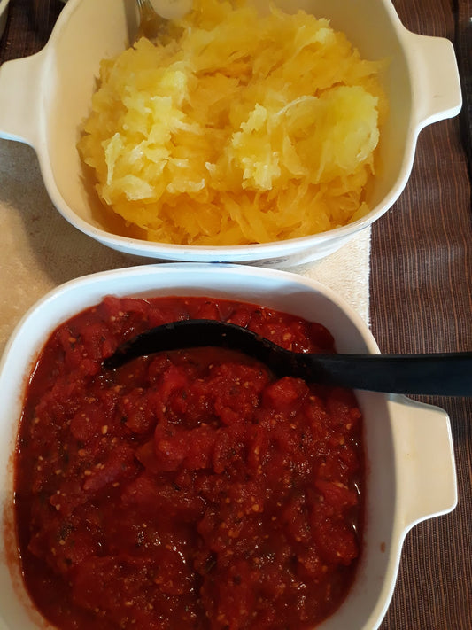 Spaghetti Squash Arrabiata