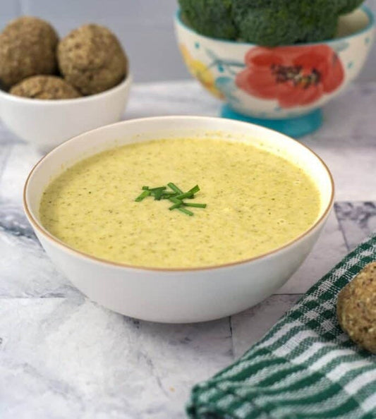 Broccoli, Ginger & Coconut Soup
