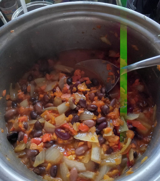 Bean & Veggie Dump Soup