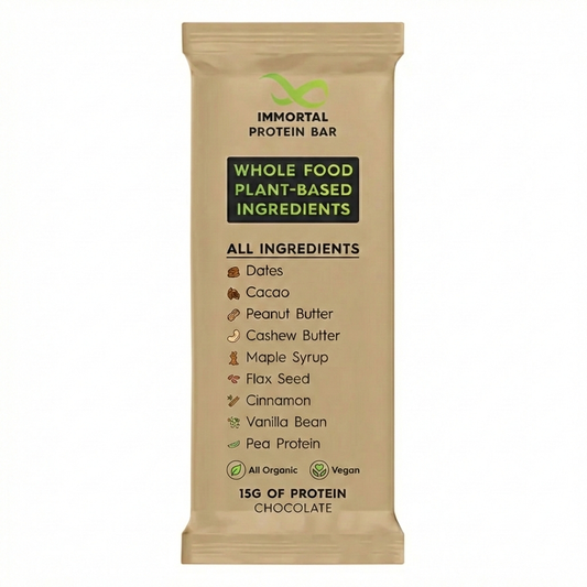 Vegan Protein Bars-(12 Pack)-(Also Contains Cashew Butter)